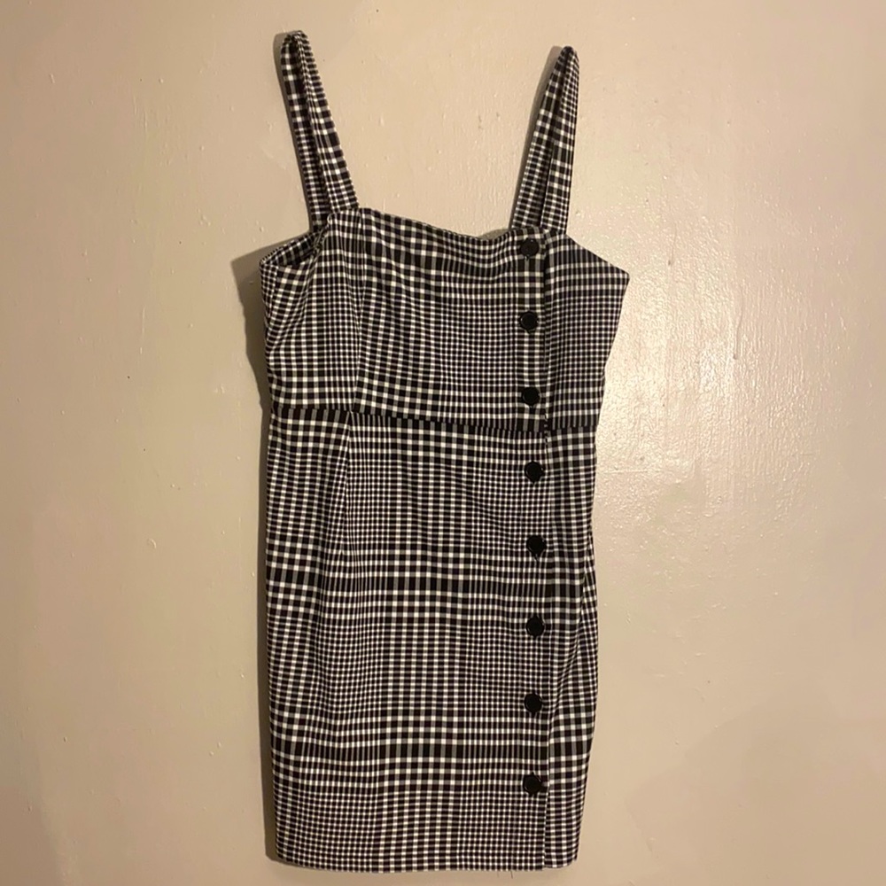 plaid dress